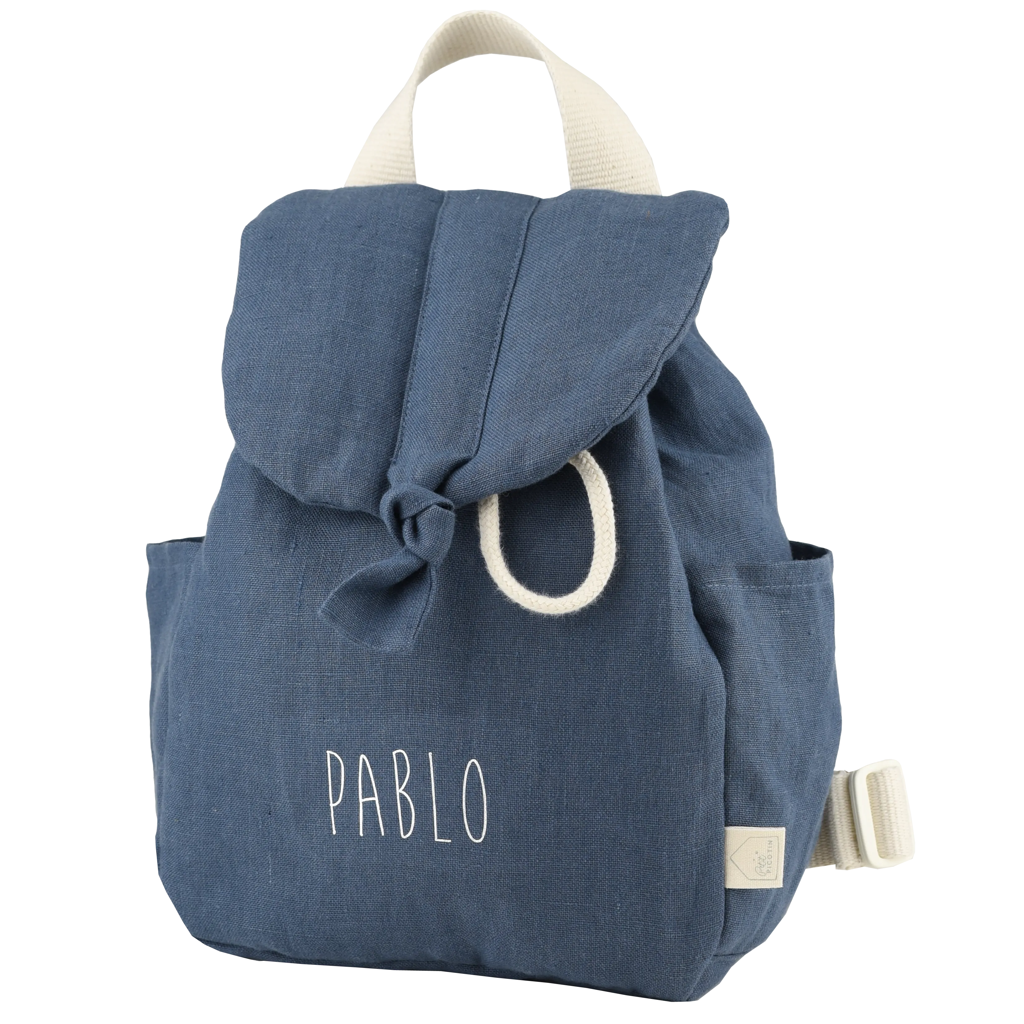 Paco le sac à dos en lin pour enfant personnalisable