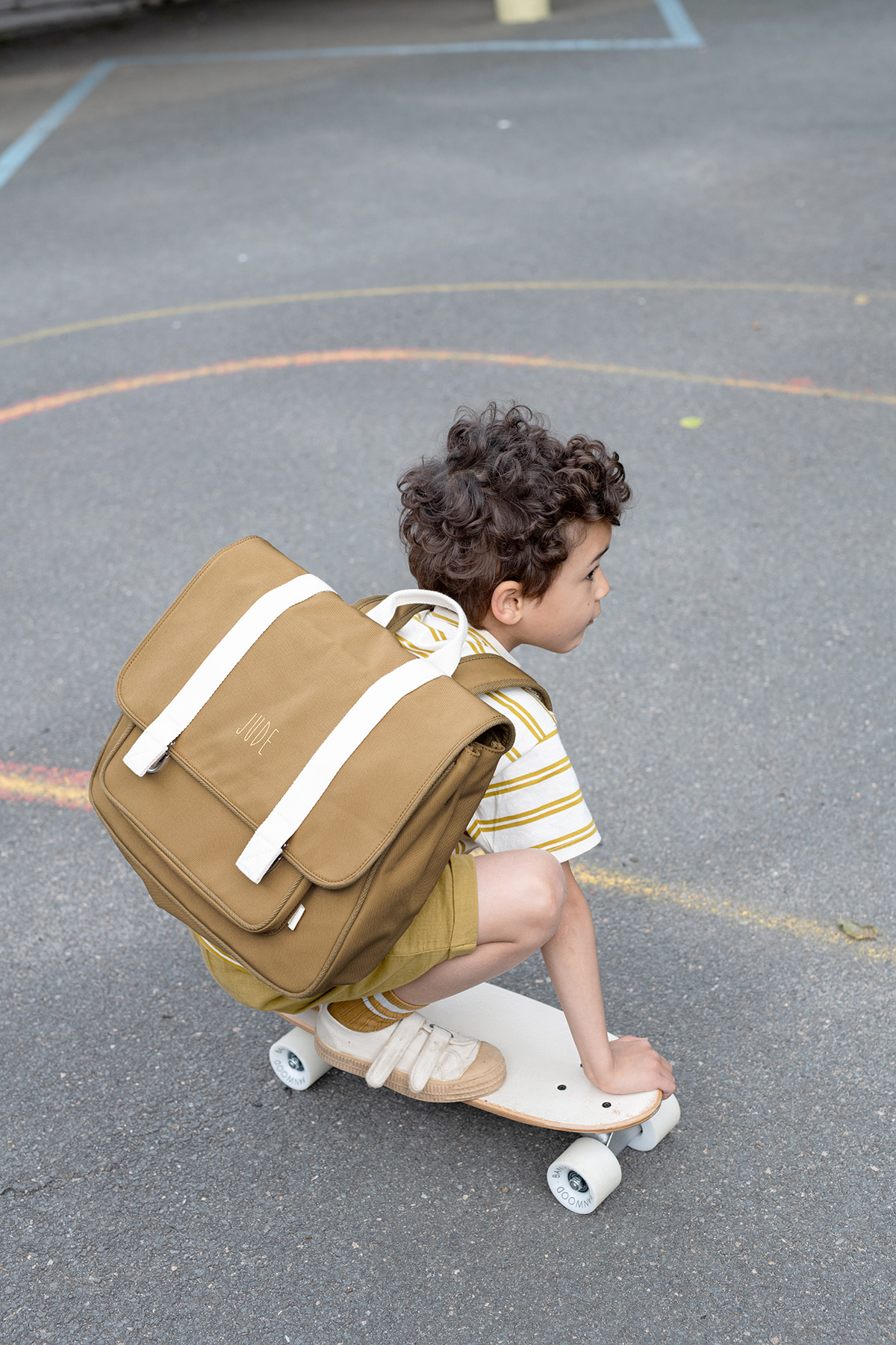 Paul le cartable d ecole primaire en polyester recycle