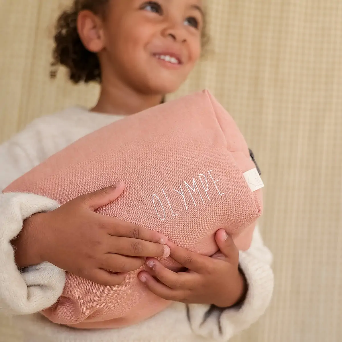 Trousse de toilette enfant Little Dutch personnalisée - Pure pink