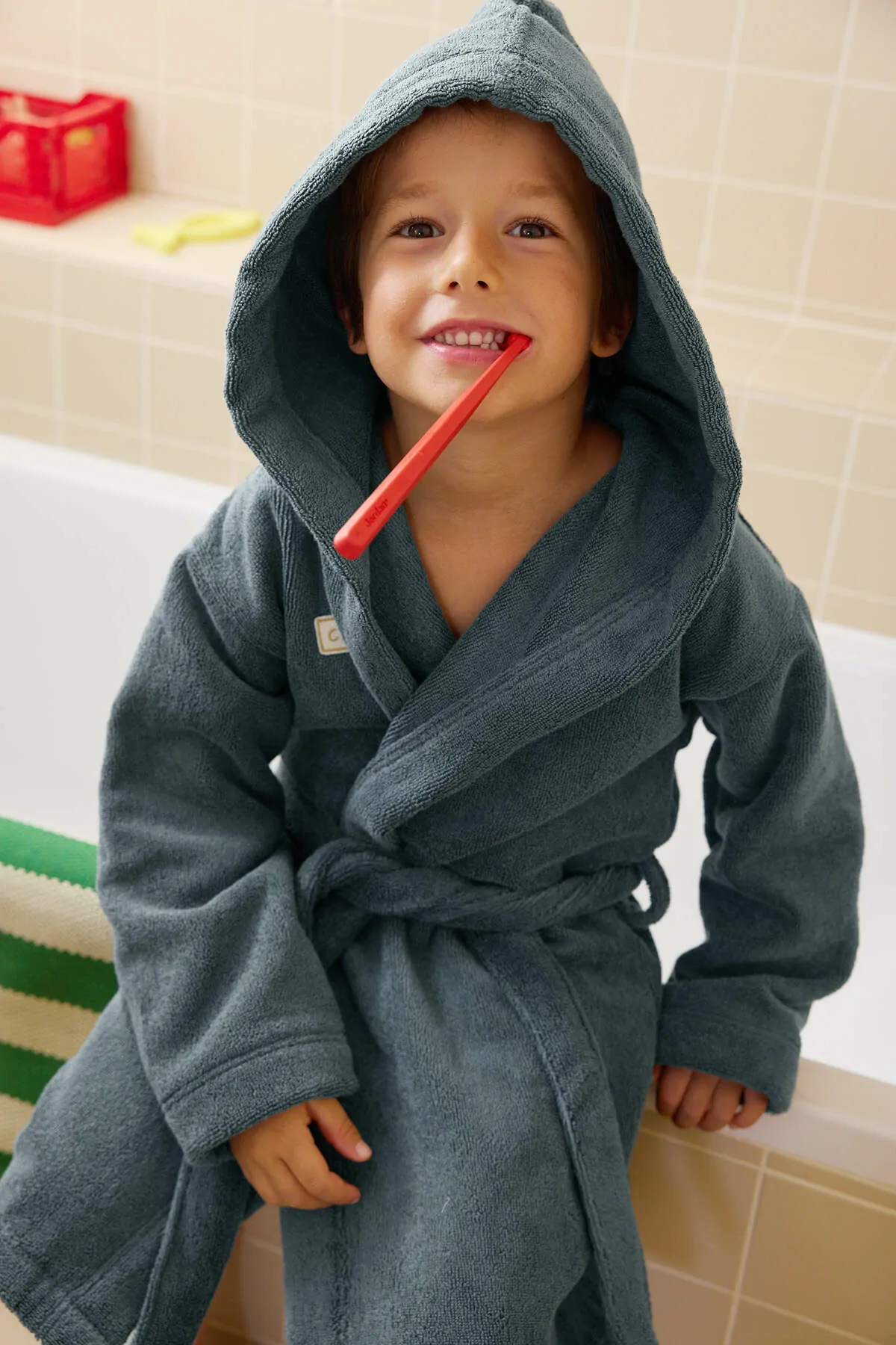 cape de bain personnalisée pour bébé cadeau de naissance