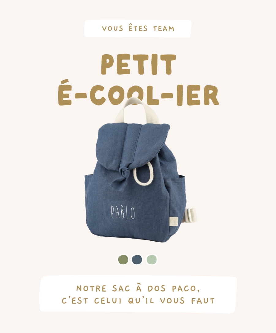 paco le sac à dos personnalisable