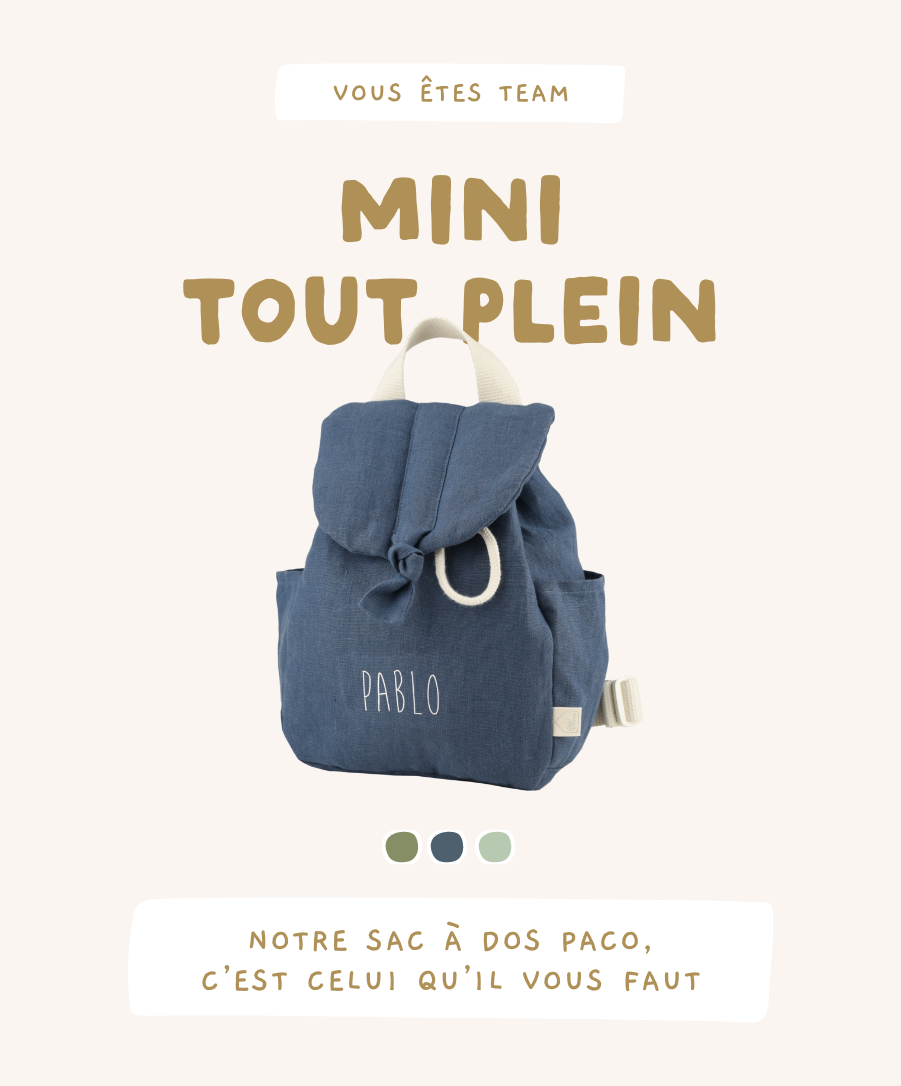 paco le sac à dos personnalisable