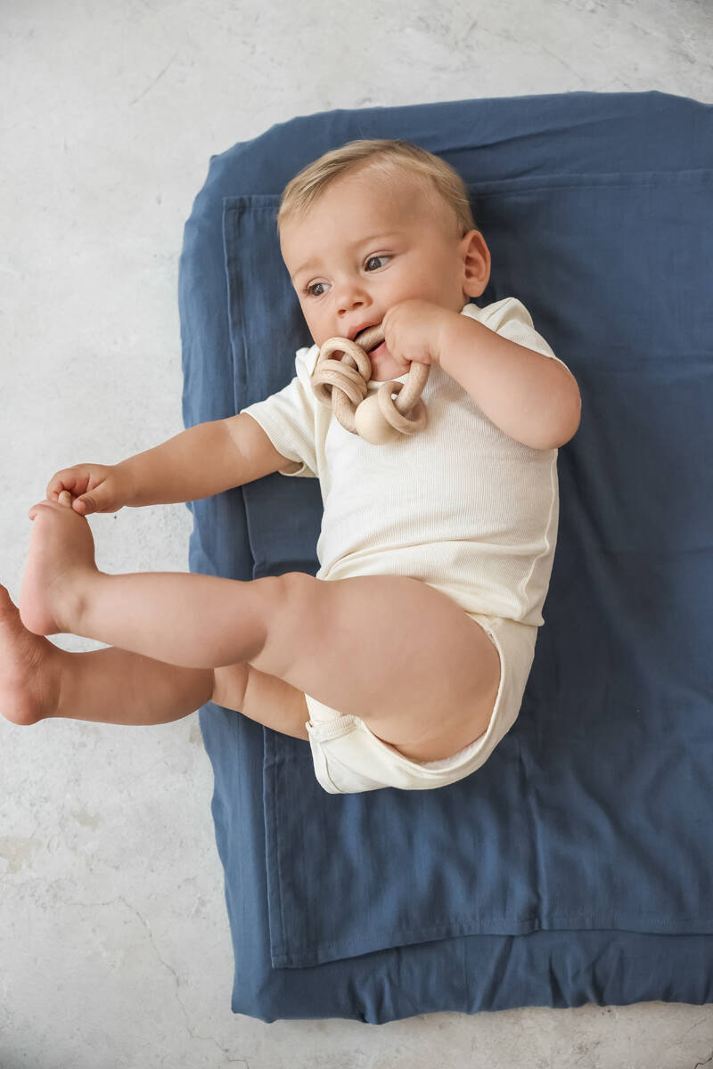 housse table à langer personnalisée pour bébé