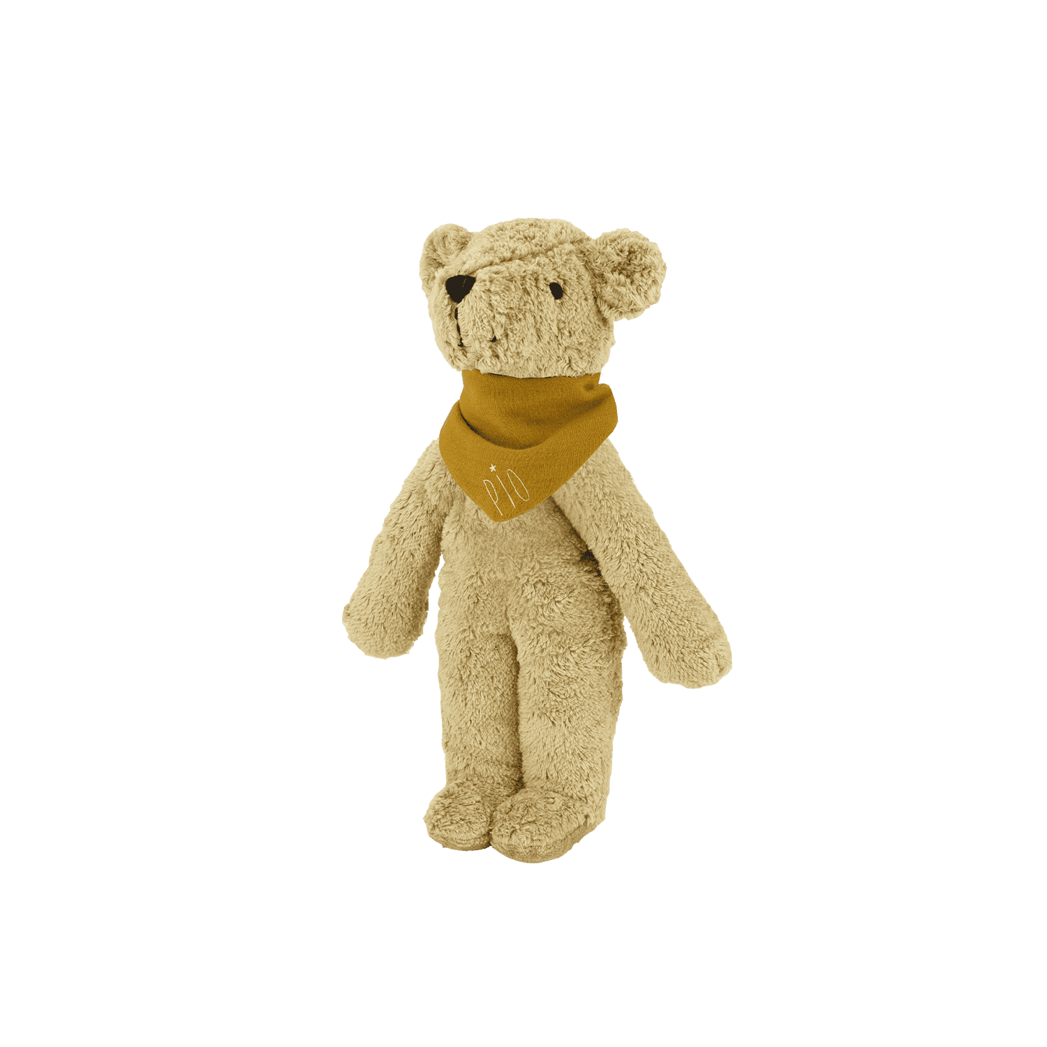 doudou ours bébé avec foulard personnalisé