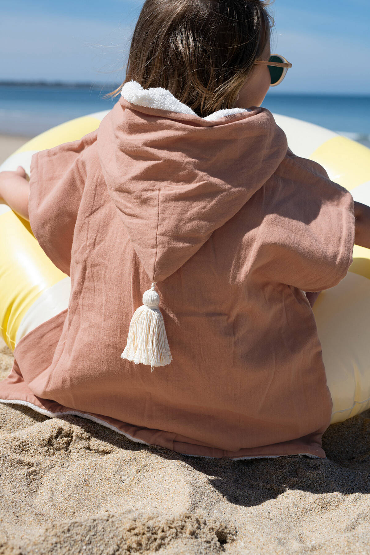 poncho de plage en éponge pour bébé personnalisé