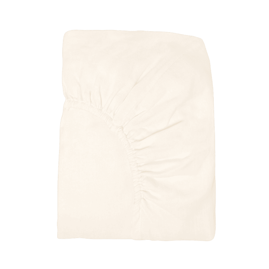 drap housse en coton bio joli et uni pour lit bébé