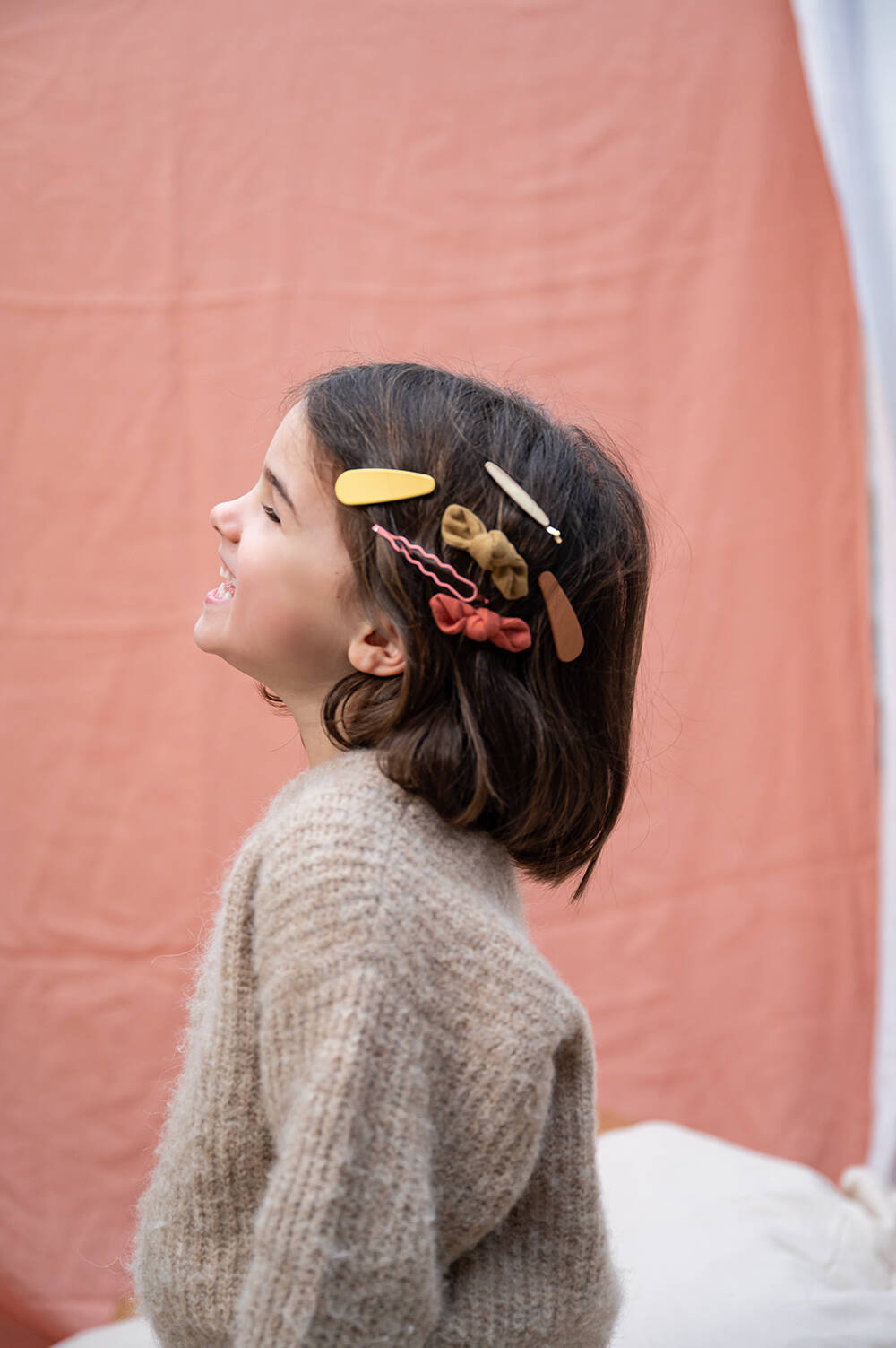 jolies barrettes unies pour enfants