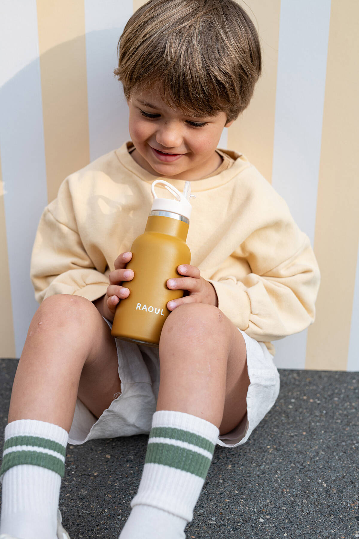 gourde en inox personnalisée pour enfant