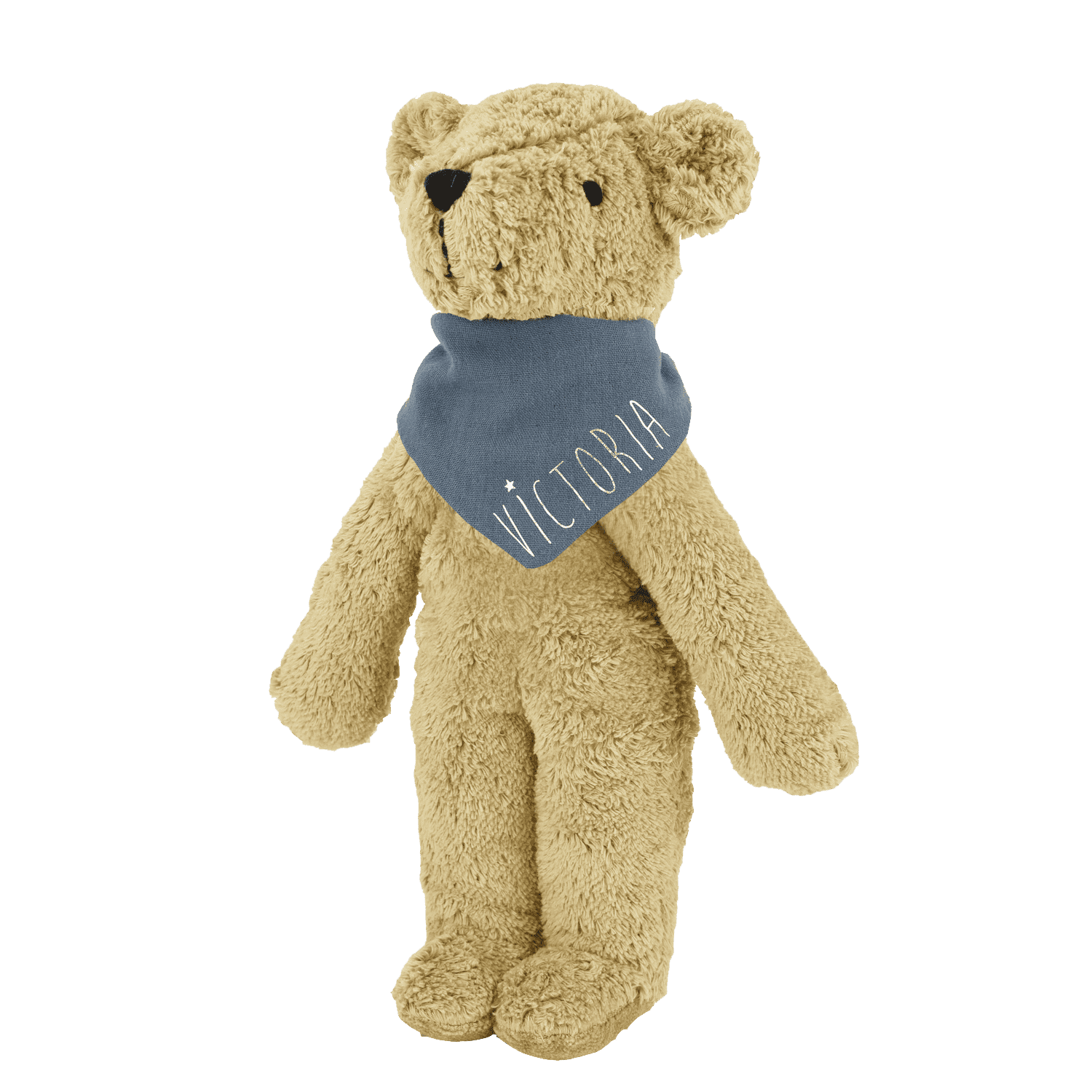 doudou ours avec foulard personnalisé enfant