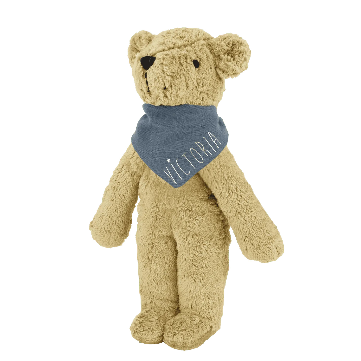 doudou ours avec foulard personnalisé enfant