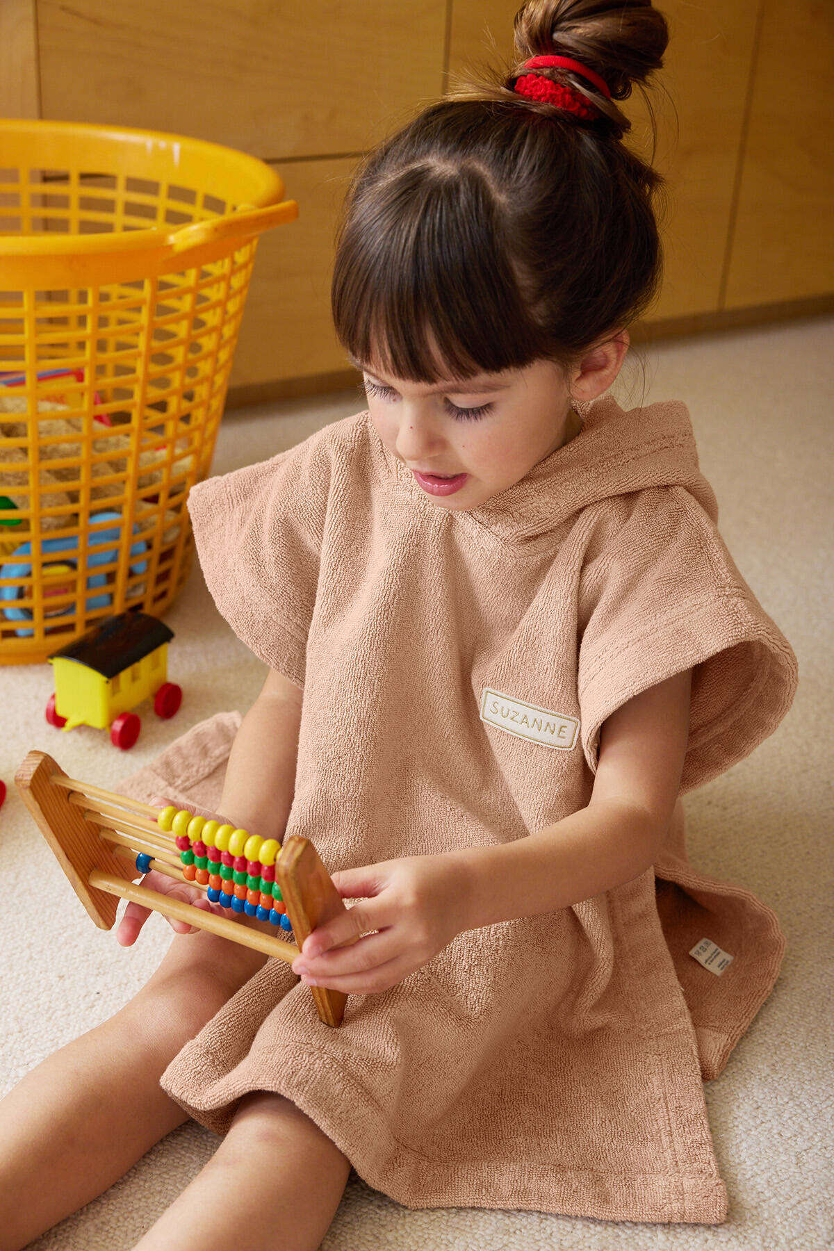 poncho bain plage enfant personnalisé