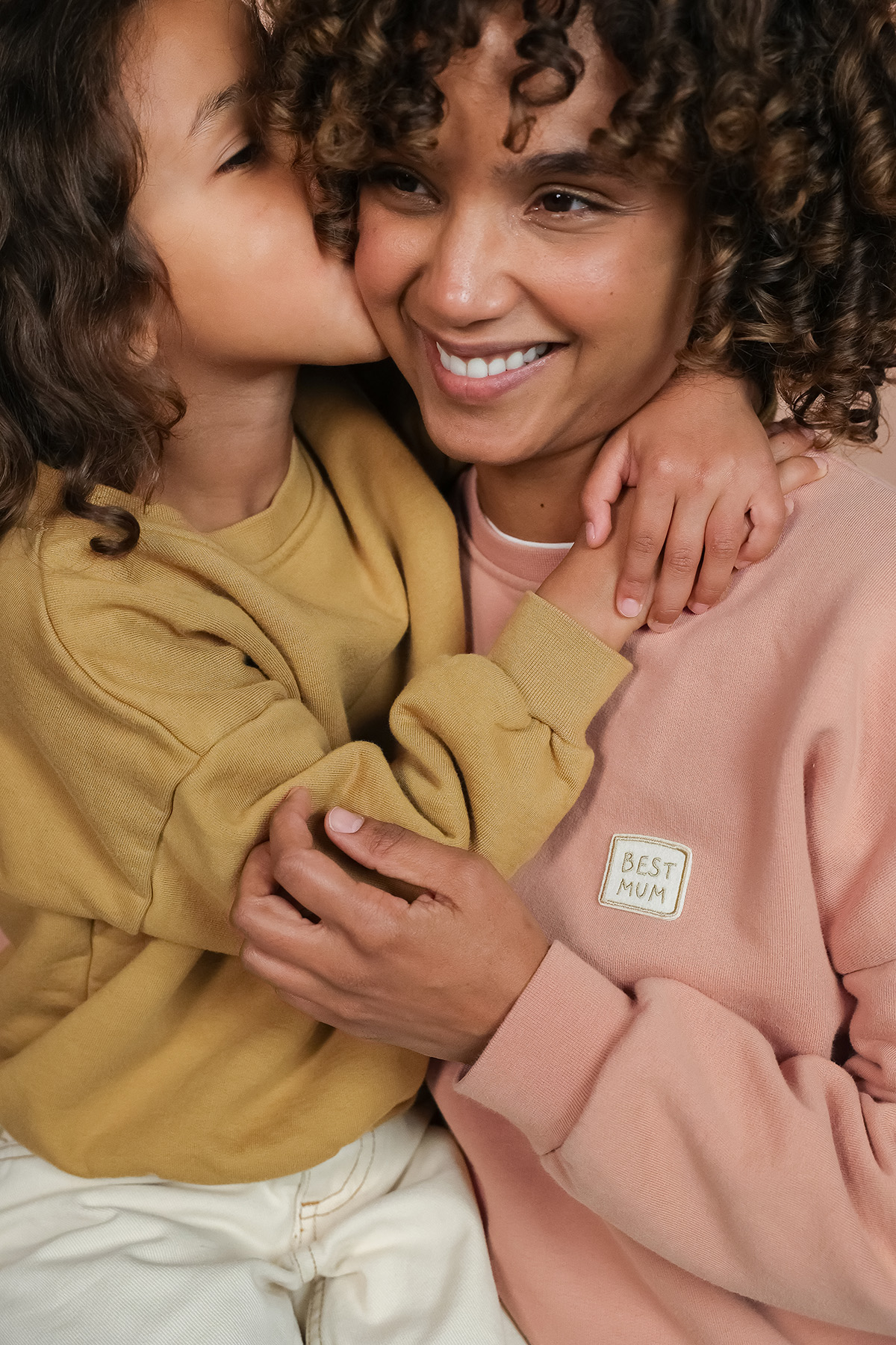 sweat femme personnalisé en coton matchy matchy avec bébé