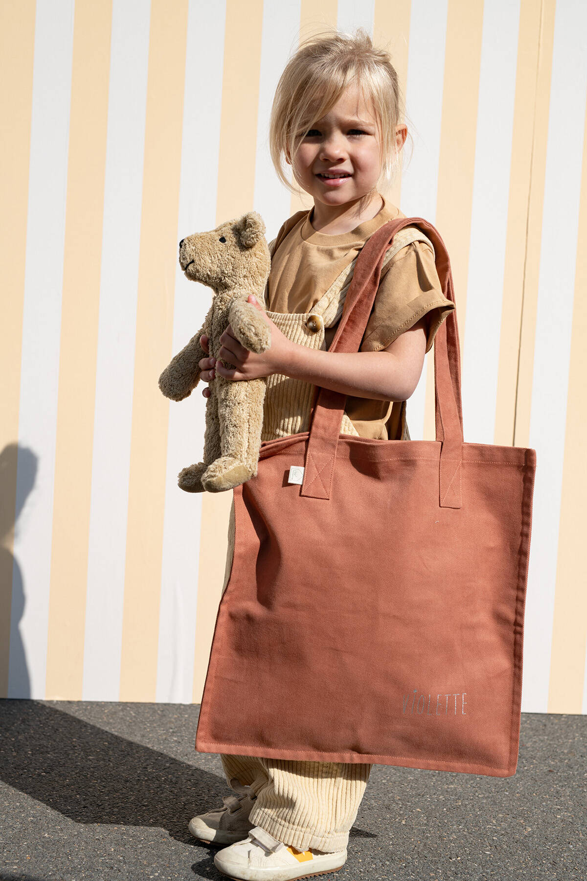 petit cabas personnalisé pour l'école