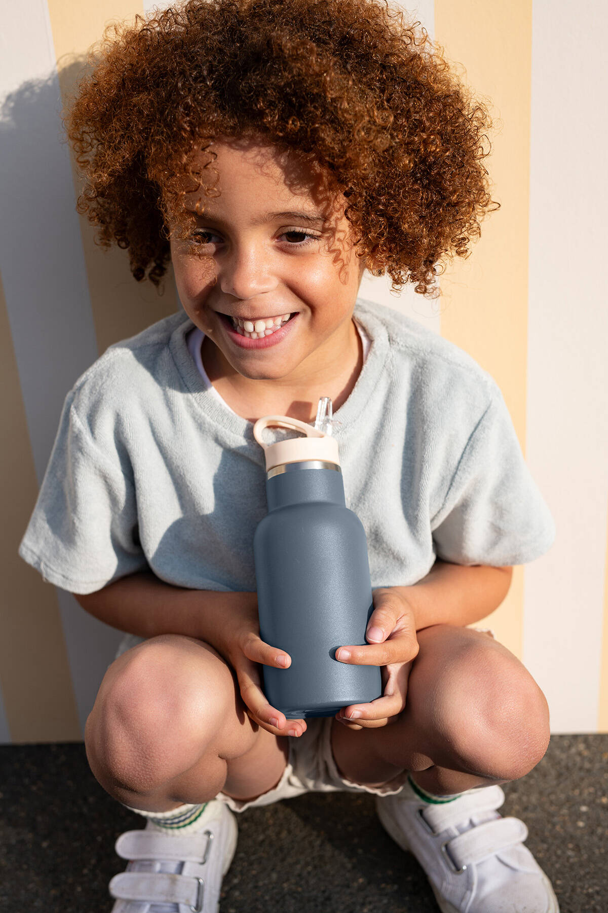 gourde enfant unie et jolie