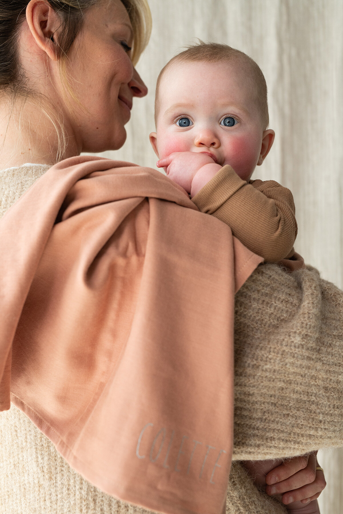 lange personnalisé pour bébé cadeau de naissance