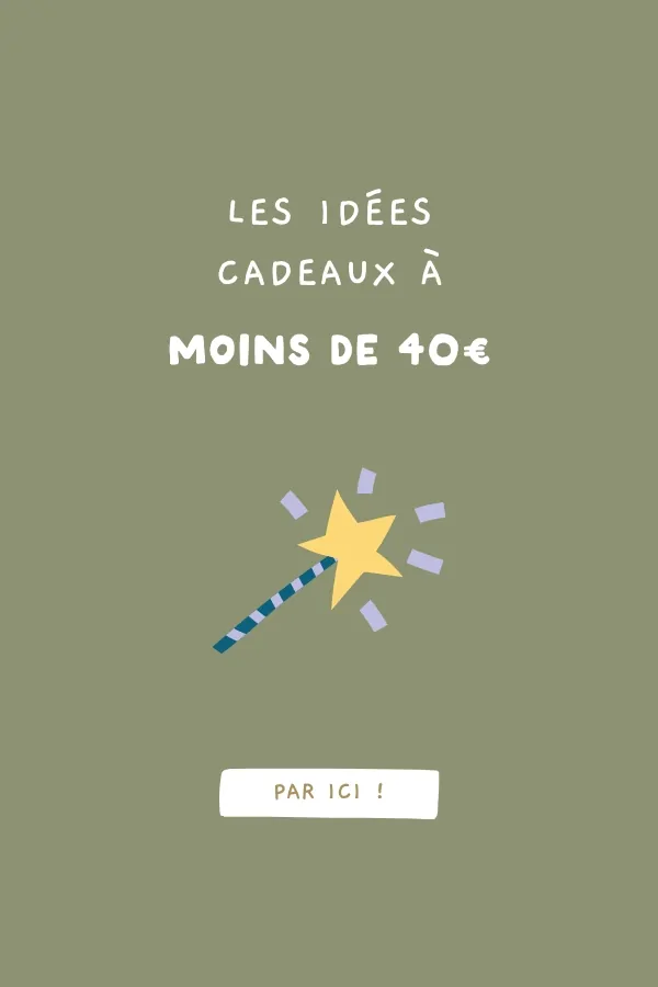 idées cadeaux enfants à moins de 40 euros