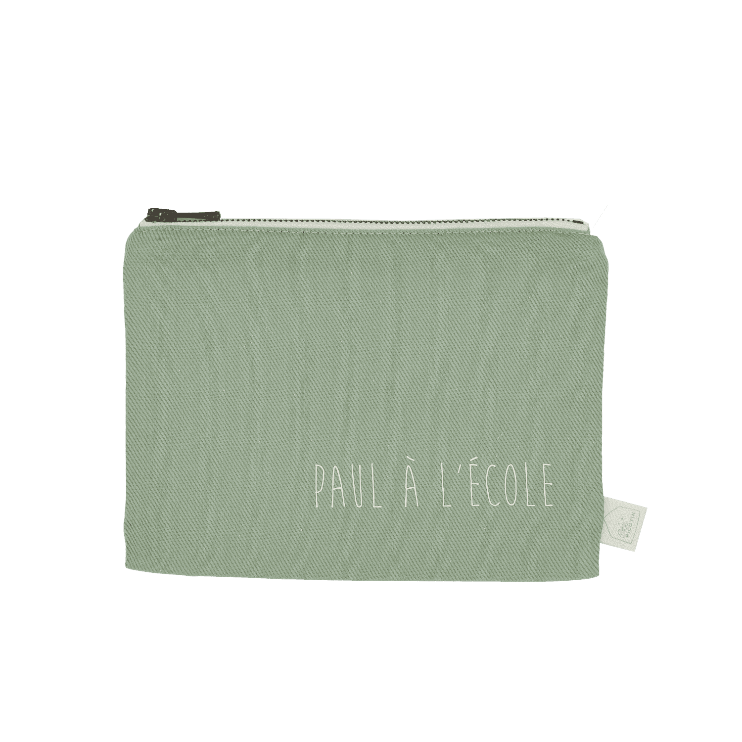 petite pochette personnalisée avec zip