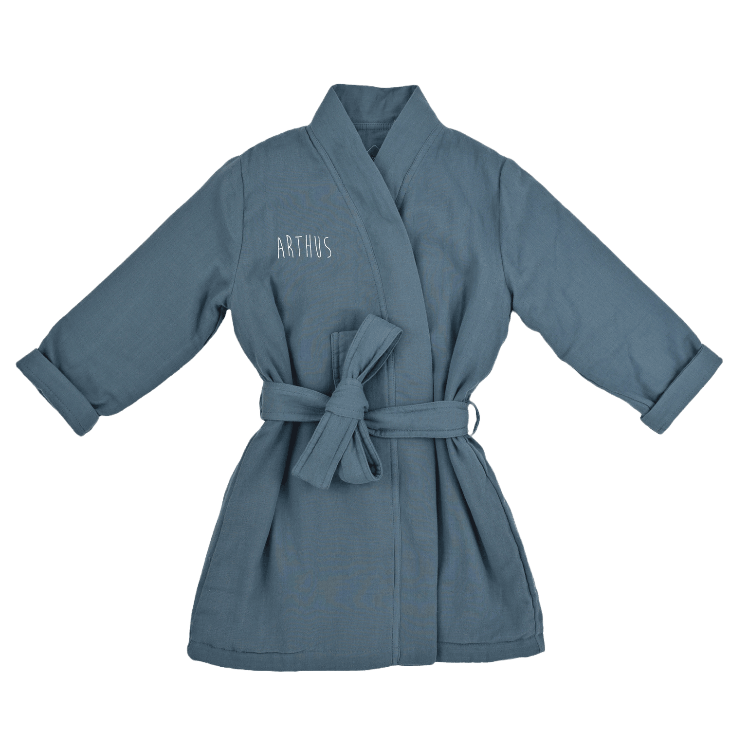 robe de chambre en gaze de coton personnalisée pour enfant