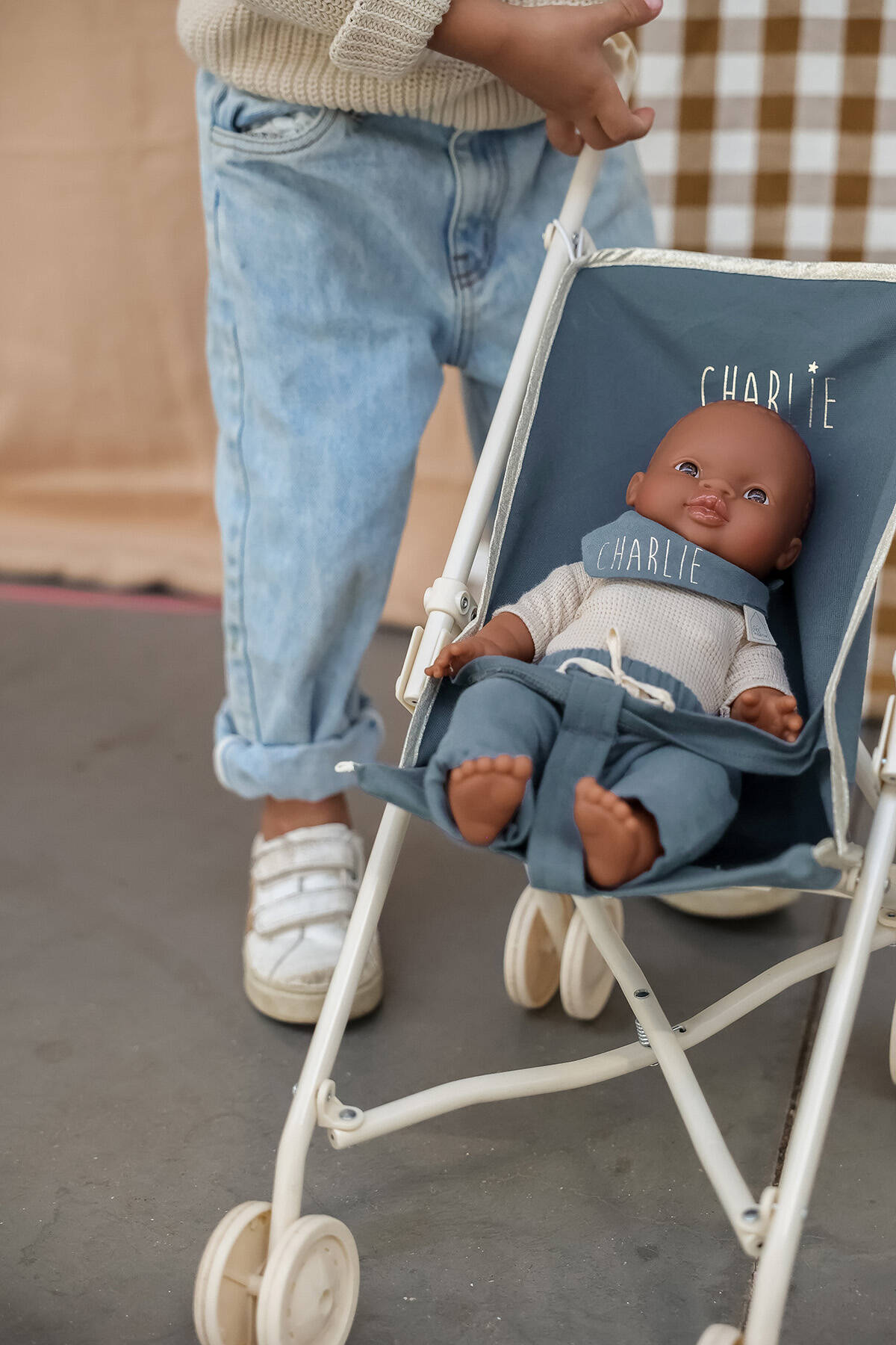 poussette personnalisée pour poupée enfant bébé