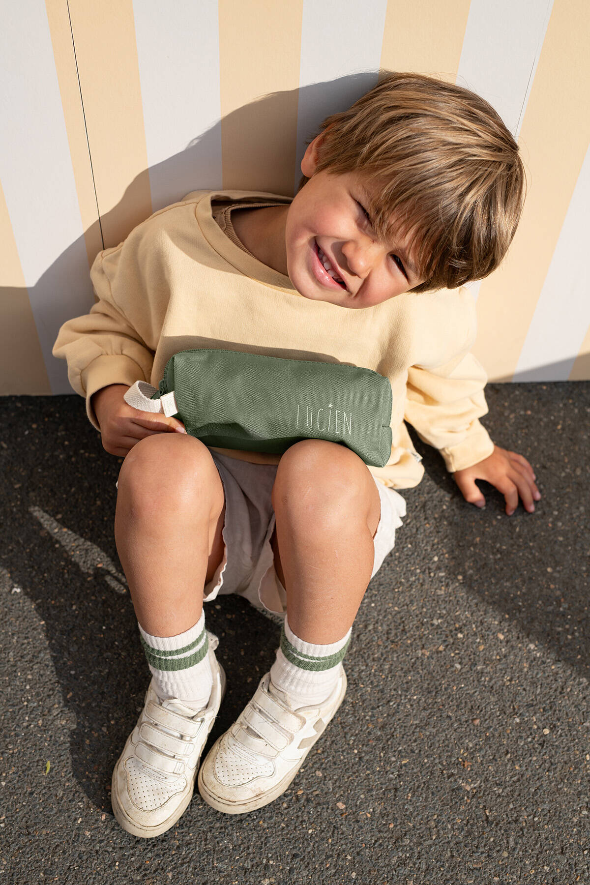 trousse d'école personnalisée pour enfant