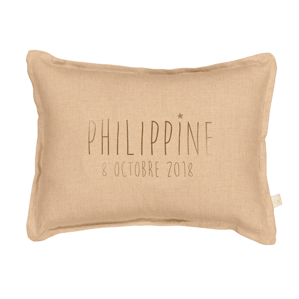 coussin personnalisé pour déco chambre enfant