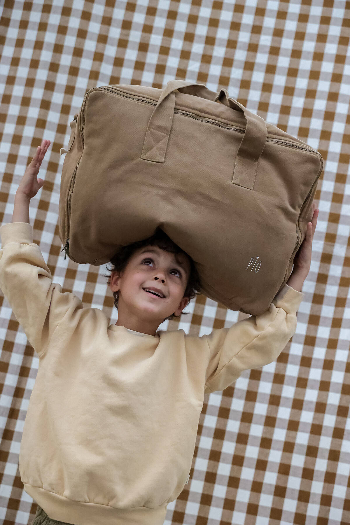 valise personnalisée pour enfant en coton robuste